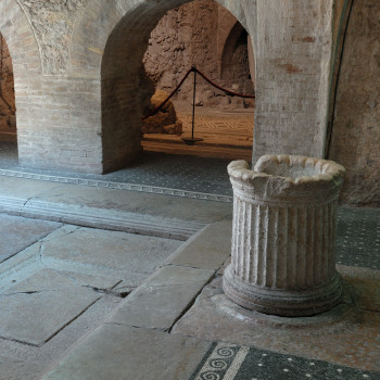 Casa romana, mosaici I sec. d.C.